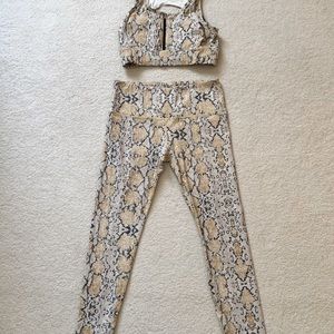 Varley legging & sports bra set